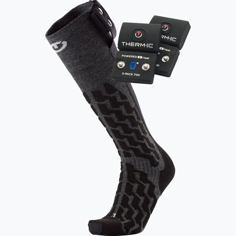 Thermic Powersock Set Fusion + S700 BT värmestrumpor Svart