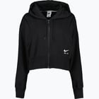 förhandsvisning ikon 1 för Nike Air Women's Fleece FZ huvtröja Svart