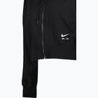 förhandsvisning ikon 3 för Nike Air Women's Fleece FZ huvtröja Svart