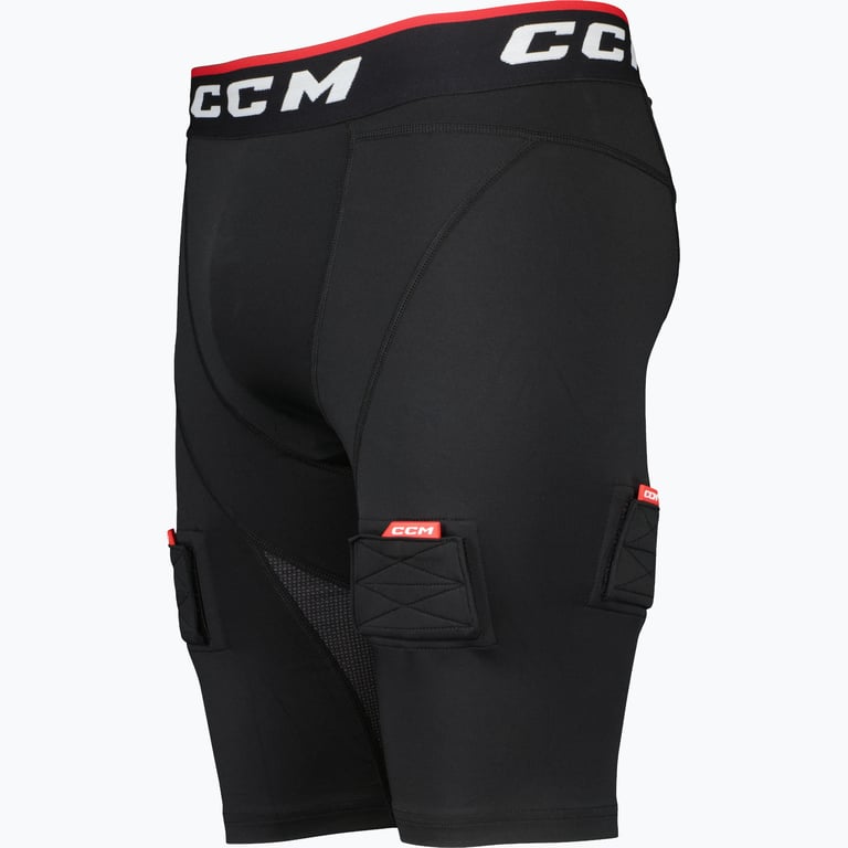 CCM Hockey Compression YTH hockeyshorts Svart