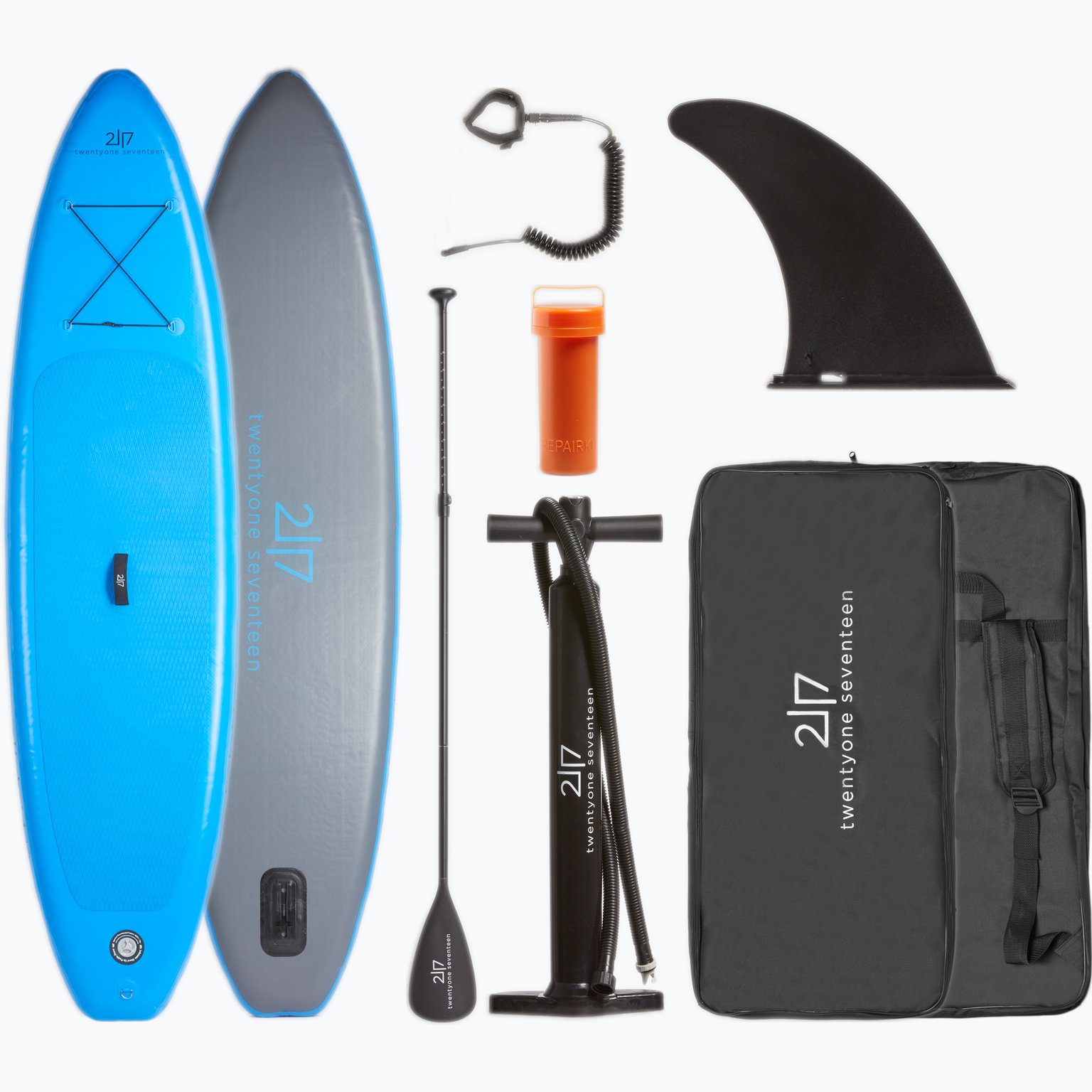 2117 aquaHybrid 10 SUP Set Blå