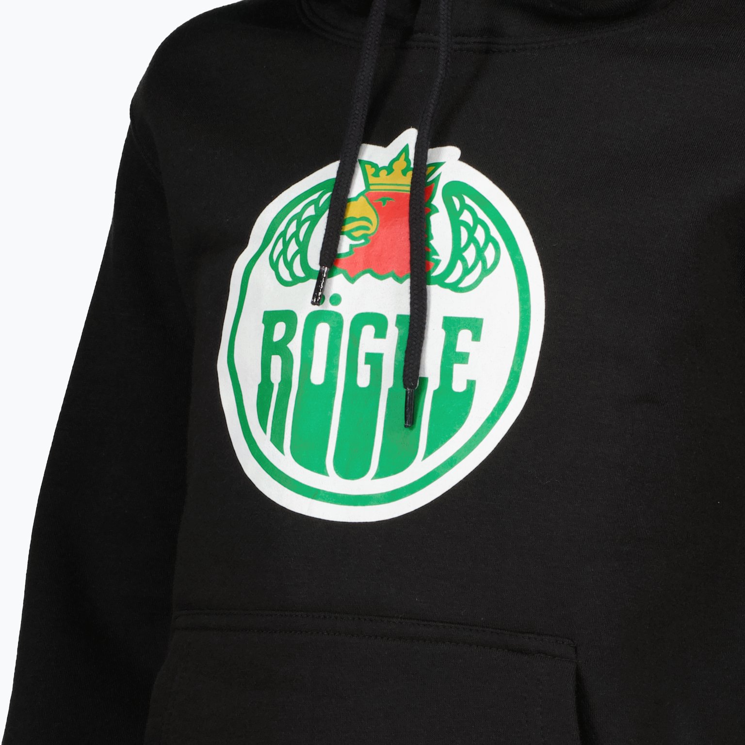 Rögle Logo Jr Hood Svart