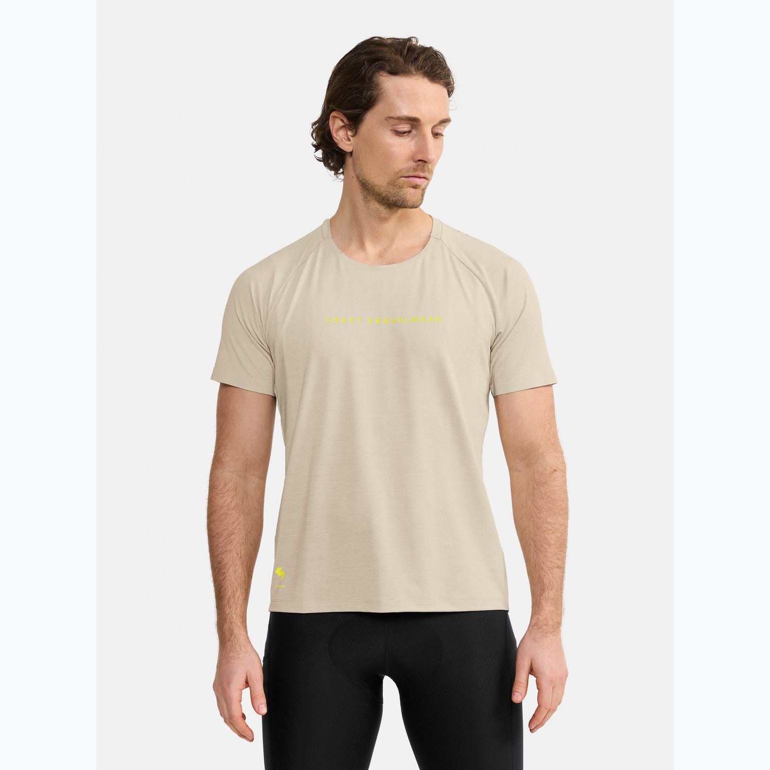 Craft ADV Gravel M träningst-shirt Beige