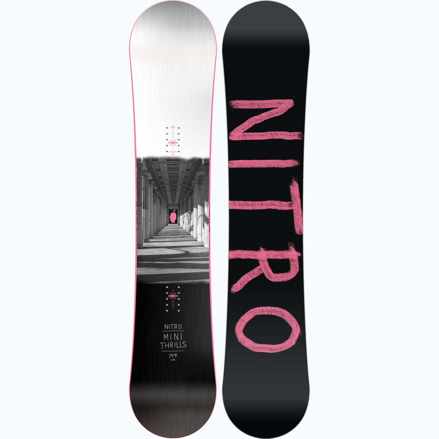 Nitro Mini Thrills snowboard Flerfärgad