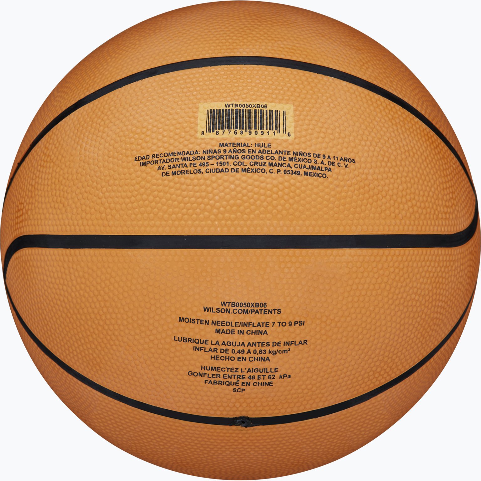 Wilson Gamebreaker basketboll Brun