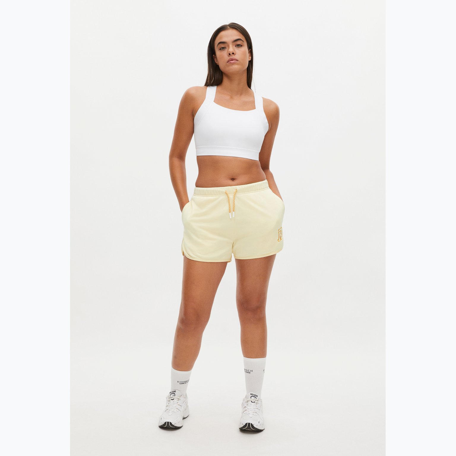 Röhnisch Casual Track shorts Gul