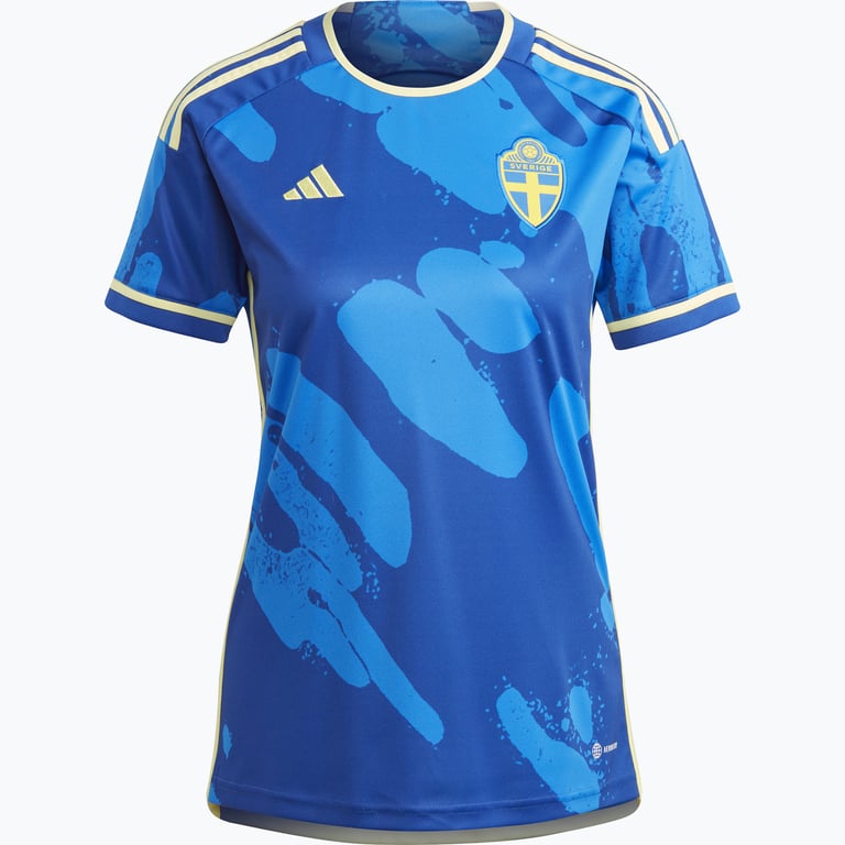 adidas Sweden Women's Team 23 Away Jersey matchtröja Blå