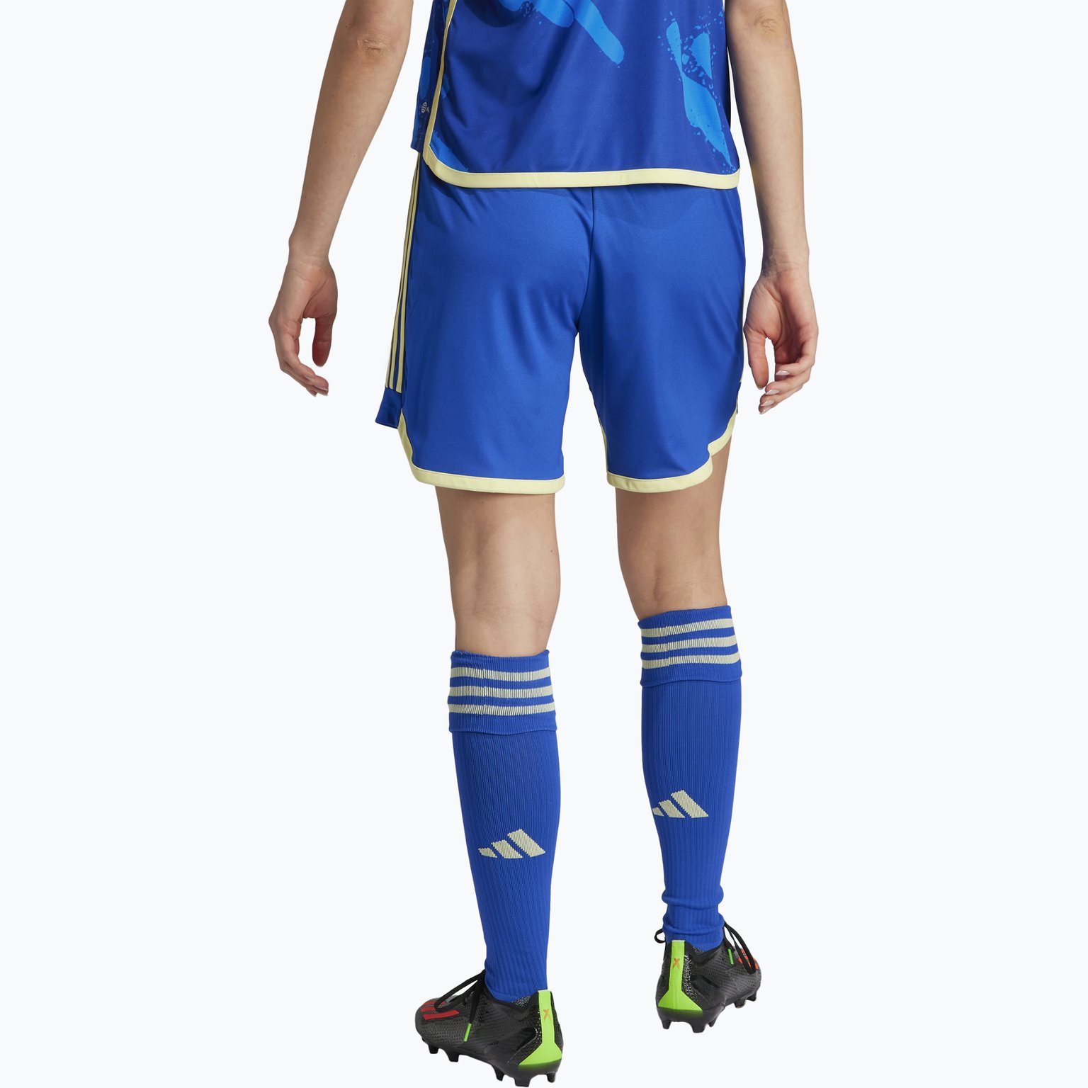 adidas Sweden Women's Team 23 Away träningsshorts Blå