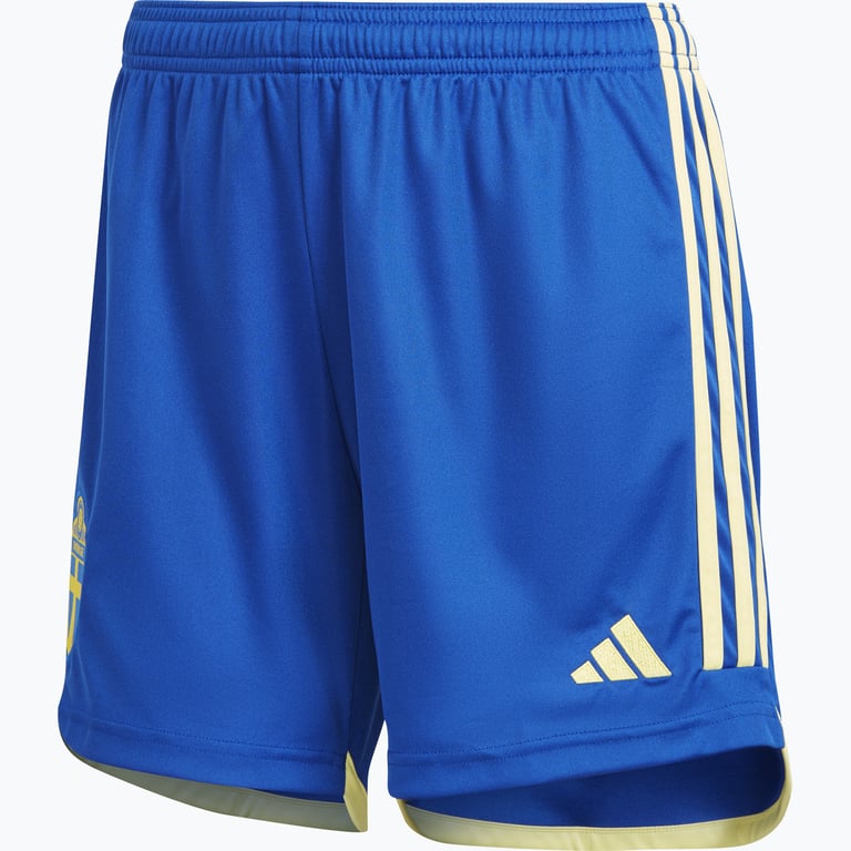 adidas Sweden Women's Team 23 Away träningsshorts Blå