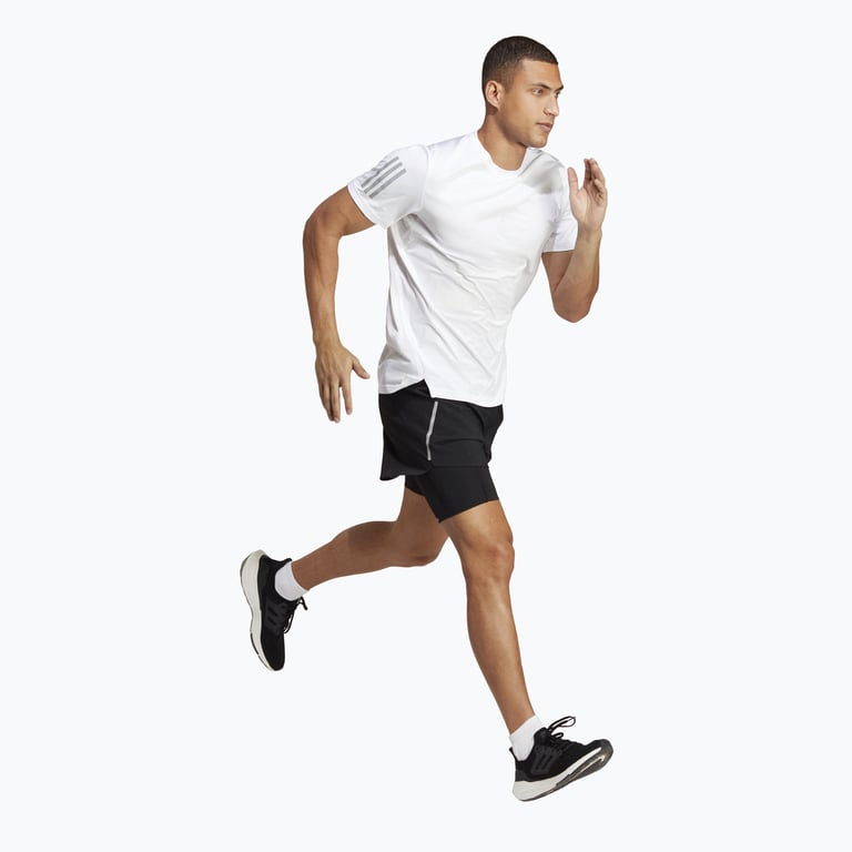 adidas Designed For Running 2-In-1 träningsshorts Svart