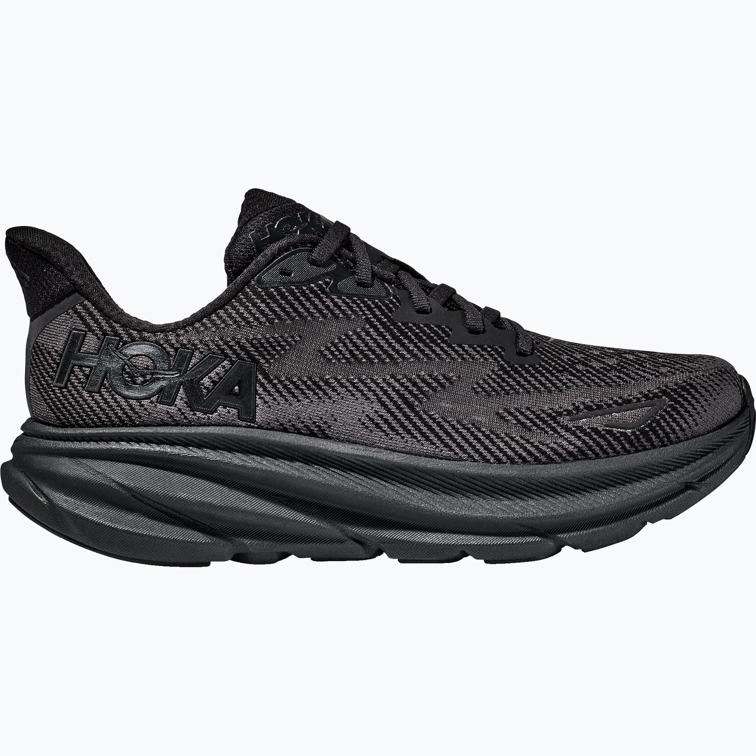 HOKA ONE ONE Clifton 9 W löparskor Svart