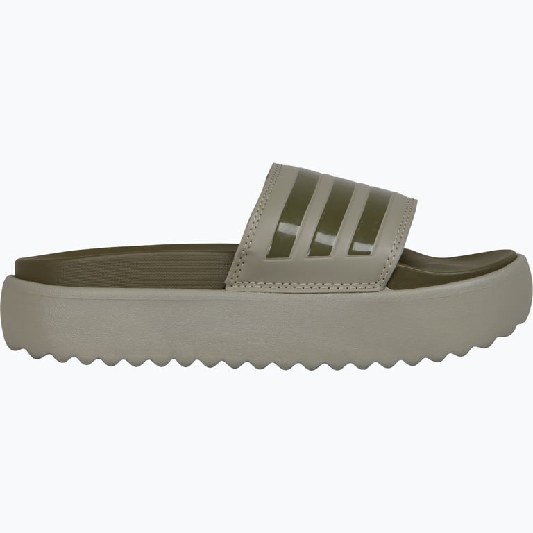 adidas Adilette Platform tofflor Grön