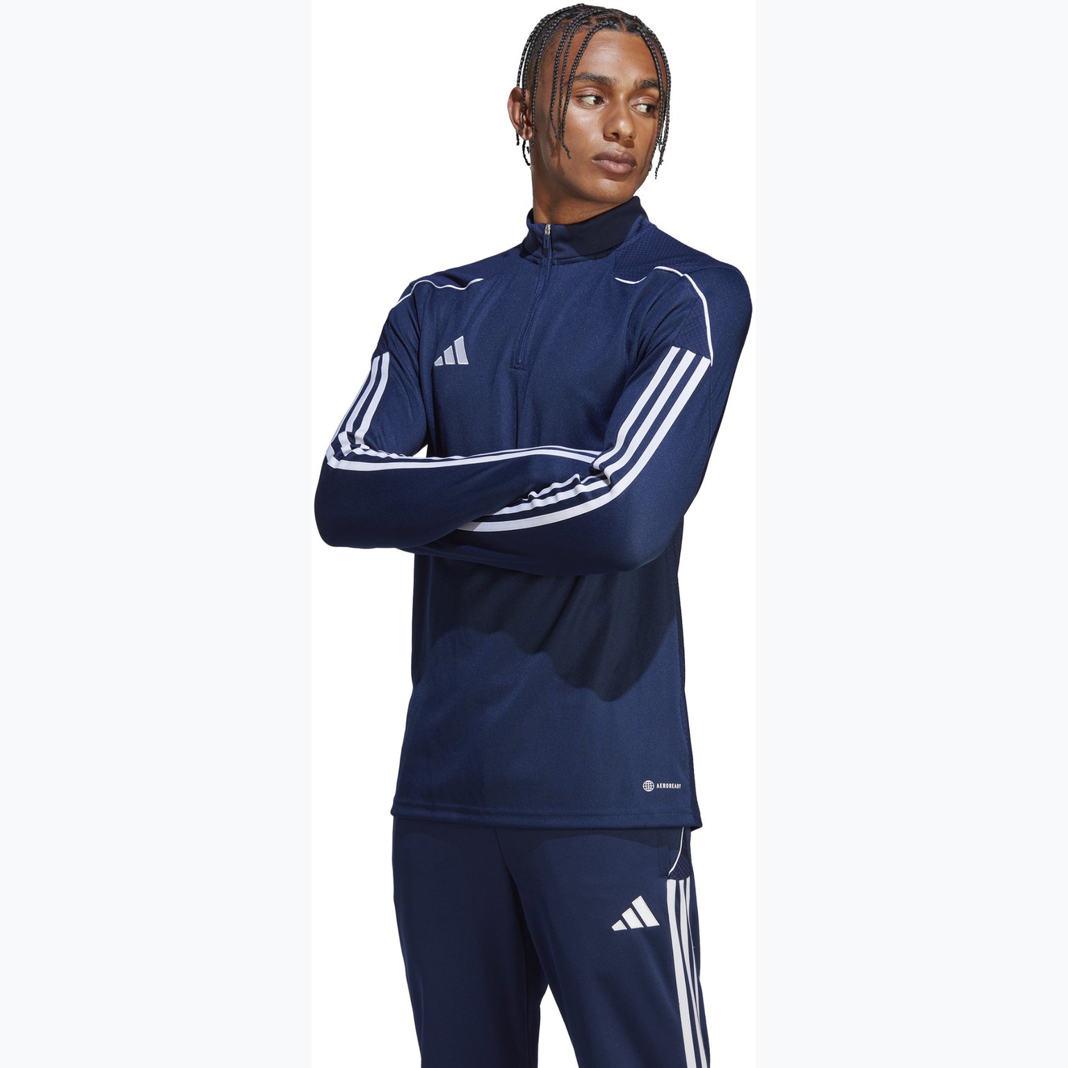 adidas Tiro23 L Sr Träningströja Blå