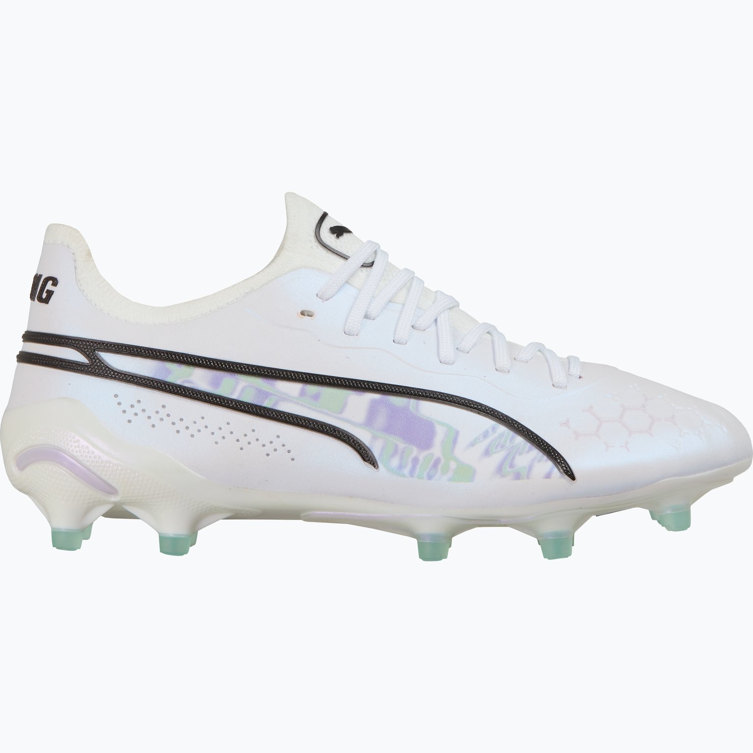 Puma King Ultimate Brilliance FG/AG fotbollsskor Vit