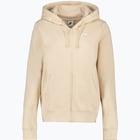 färgalternativ för Beige Nike Sportswear Club Fleece W huvtröja