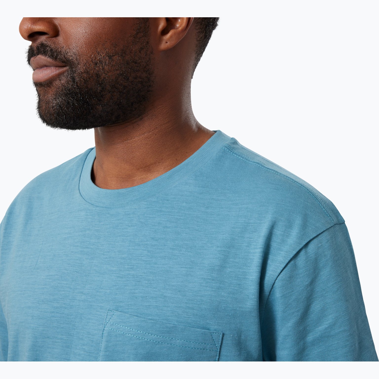 Firefly Solid Slub M t-shirt Blå