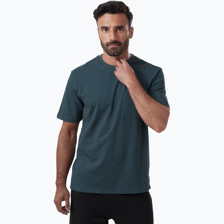 Firefly Solid Slub M t-shirt Blå