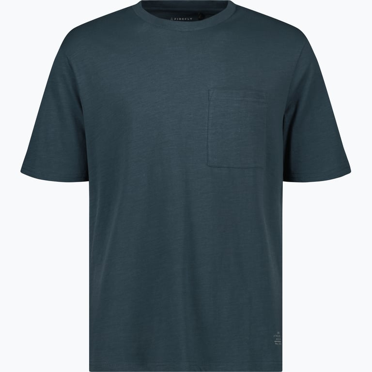 Firefly Solid Slub M t-shirt Blå