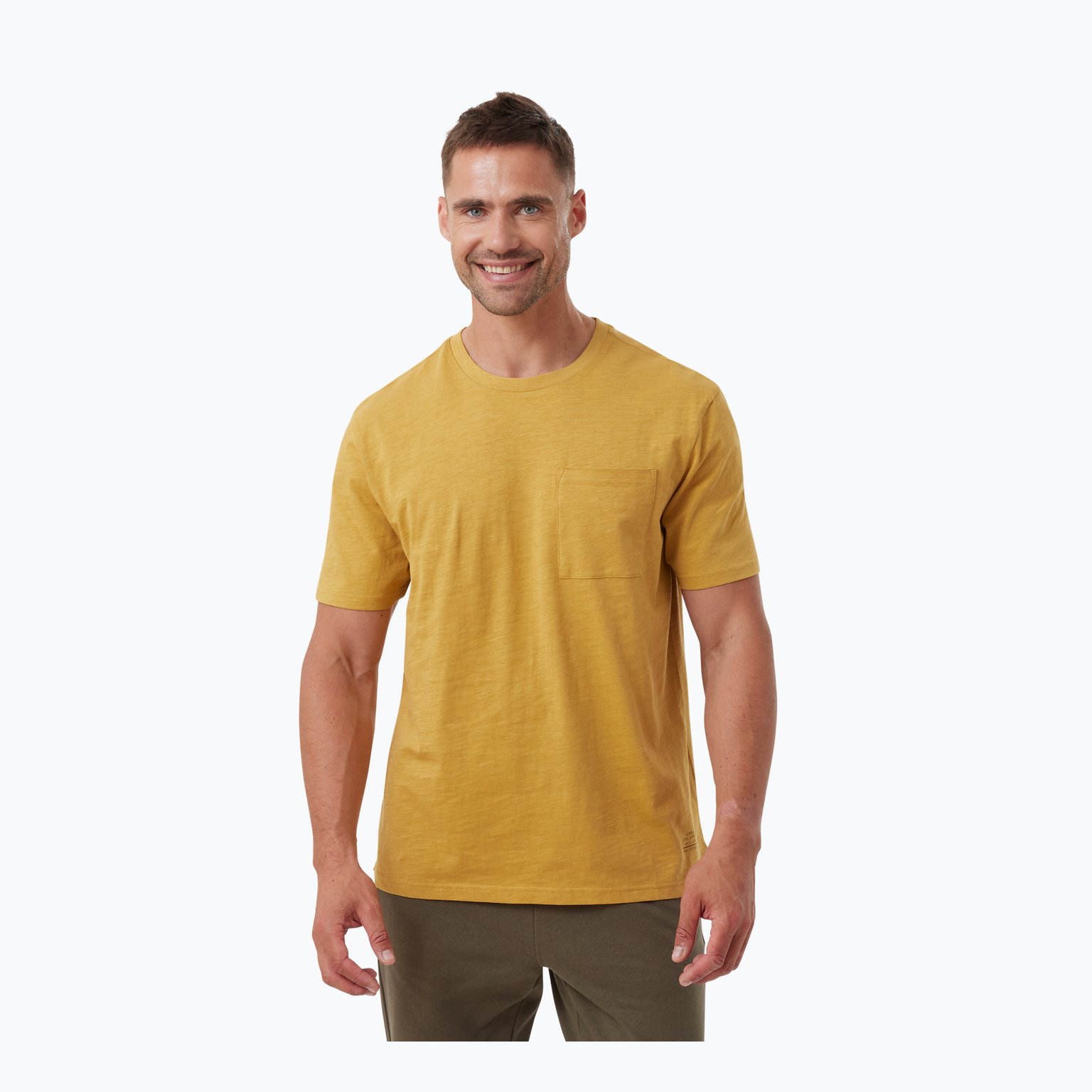 Firefly Solid Slub M t-shirt Brun