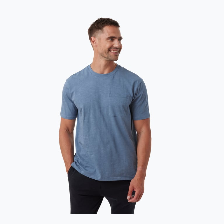 Firefly Solid Slub M t-shirt Blå