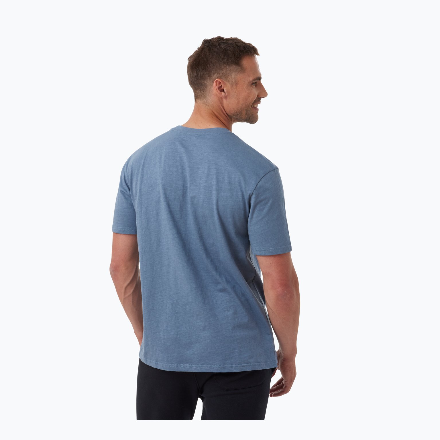 Firefly Solid Slub M t-shirt Blå