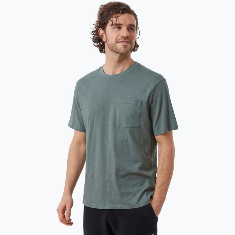 Firefly Solid Slub M t-shirt Grön