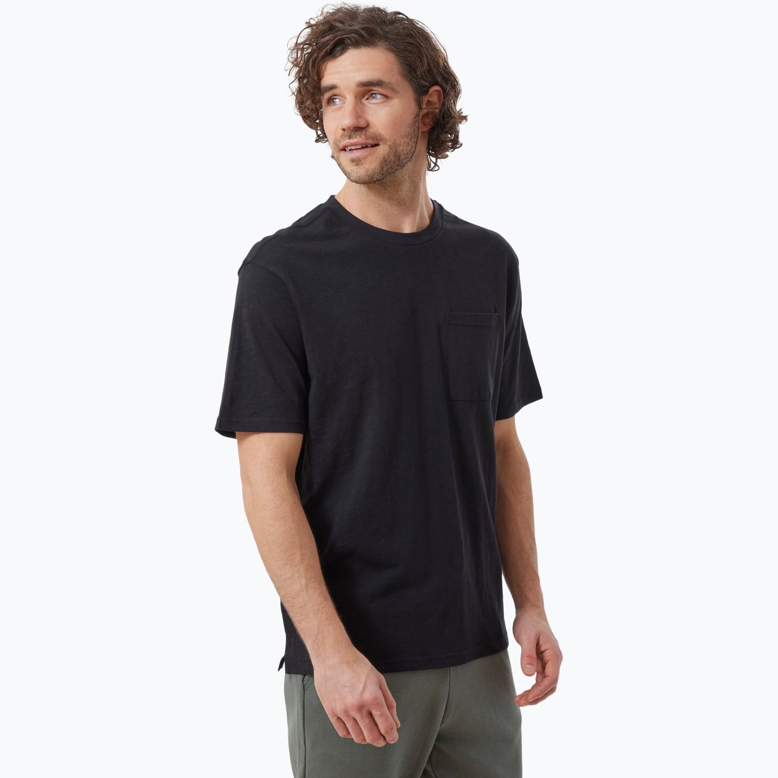 Firefly Solid Slub M t-shirt Brun