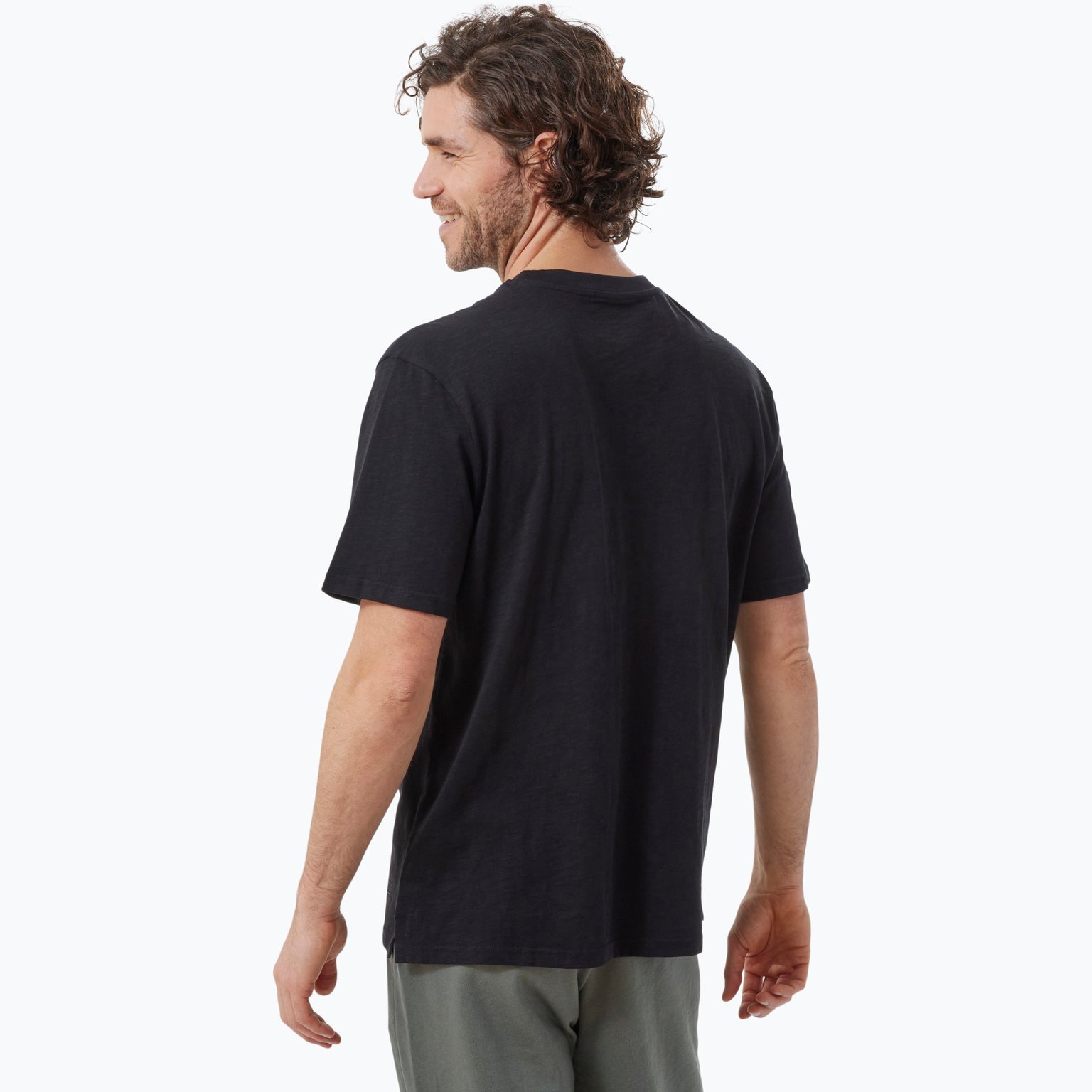 Firefly Solid Slub M t-shirt Svart