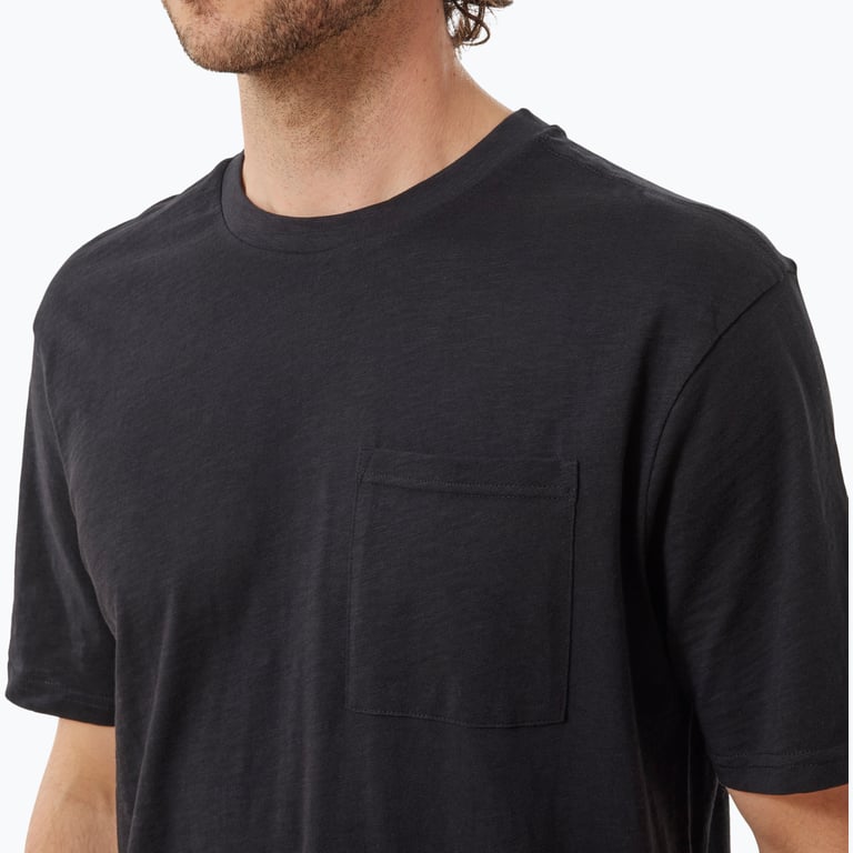 Firefly Solid Slub M t-shirt Svart