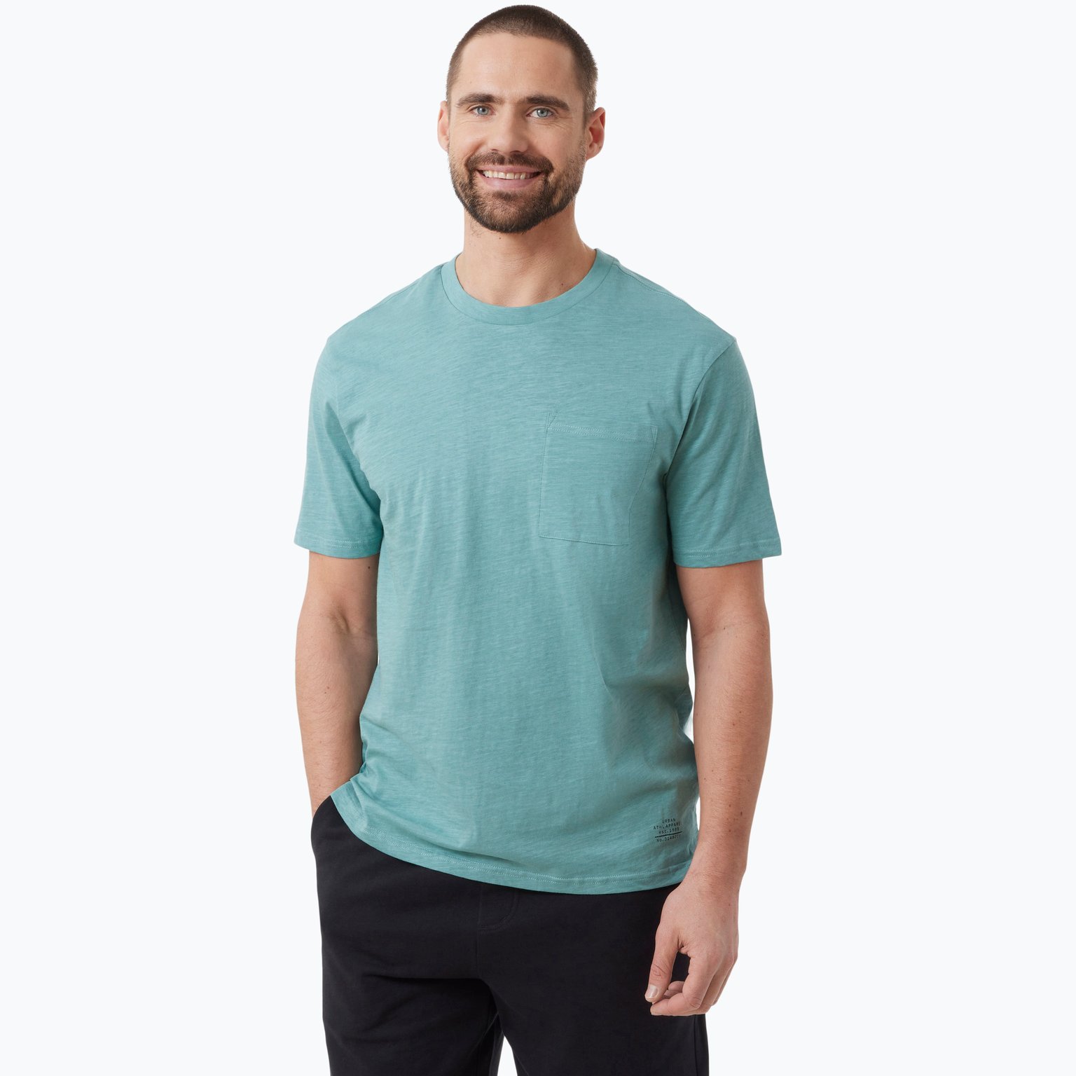 Firefly Solid Slub M t-shirt Blå