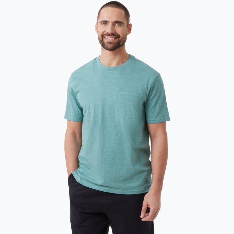 Firefly Solid Slub M t-shirt Blå