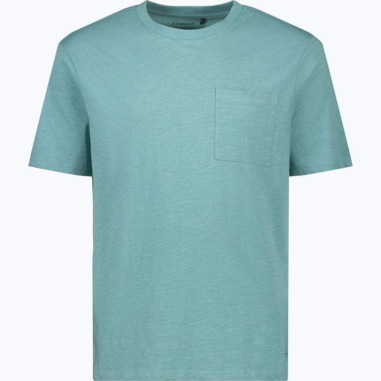 Firefly Solid Slub M t-shirt Blå