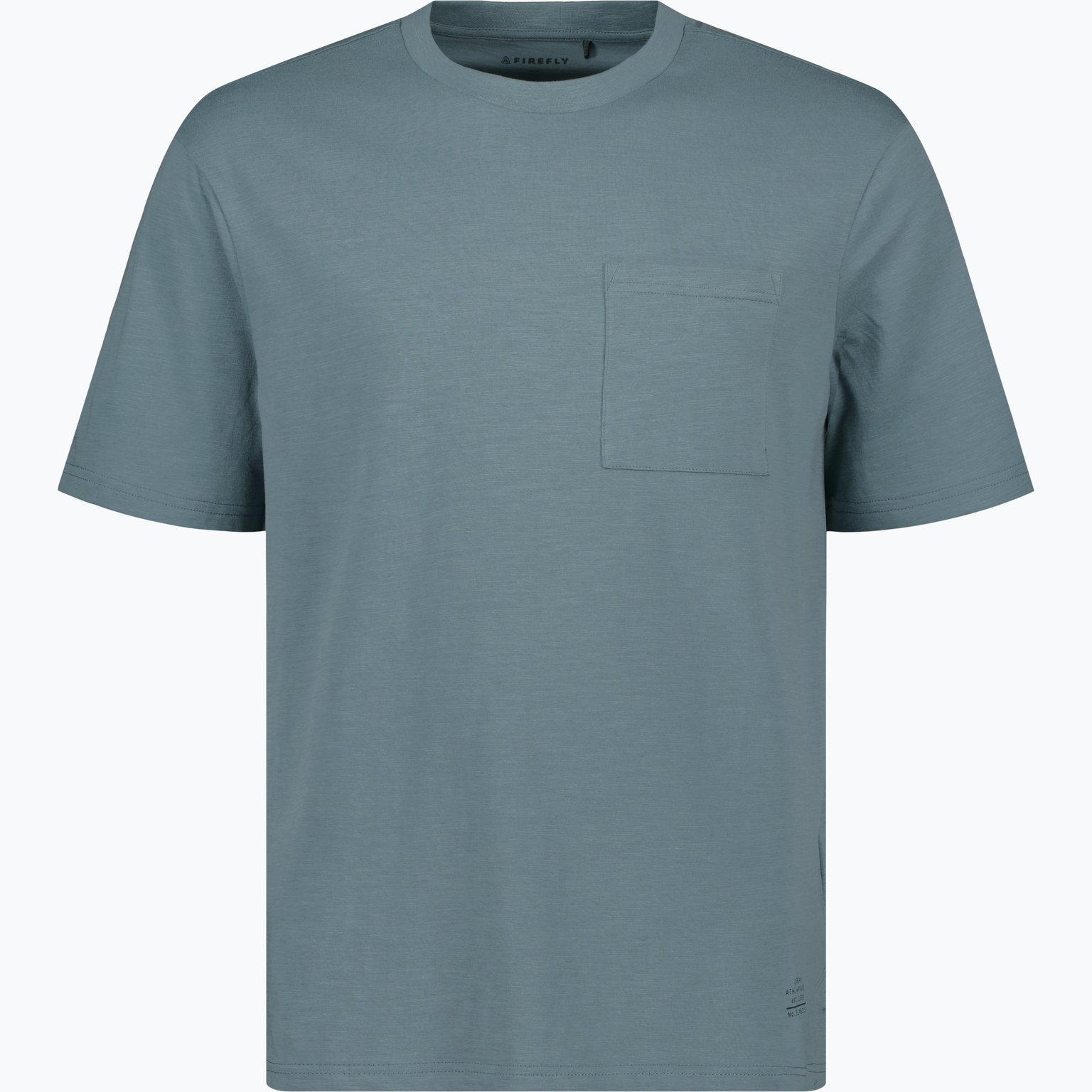 Firefly Solid Slub M t-shirt Blå