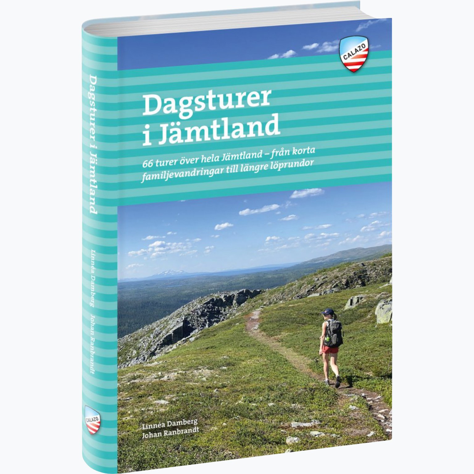 Calazo Dagsturer i Jämtland guidebok Flerfärgad