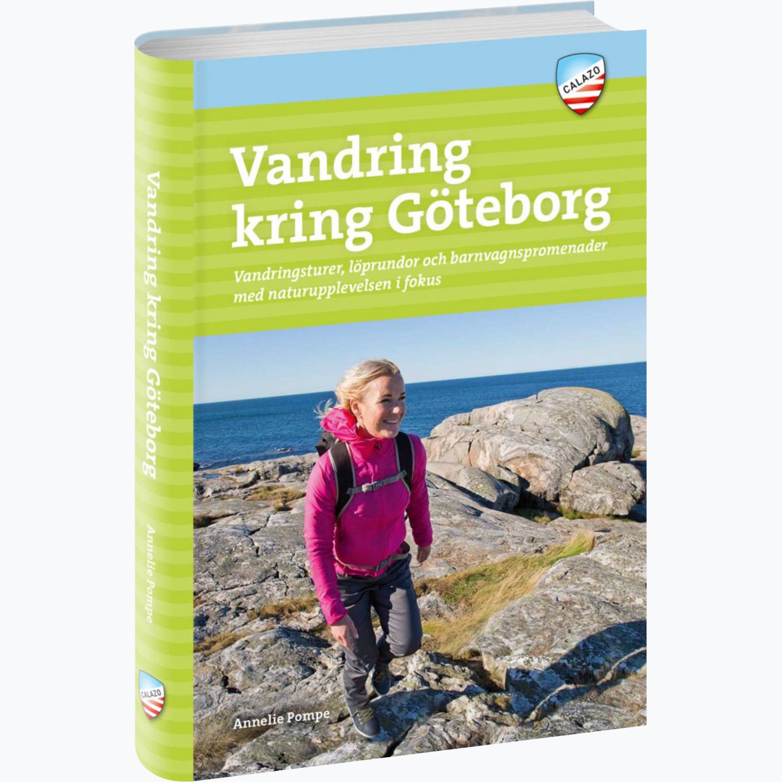 Calazo Vandra kring Göteborg 3:e uppl guidebok Flerfärgad