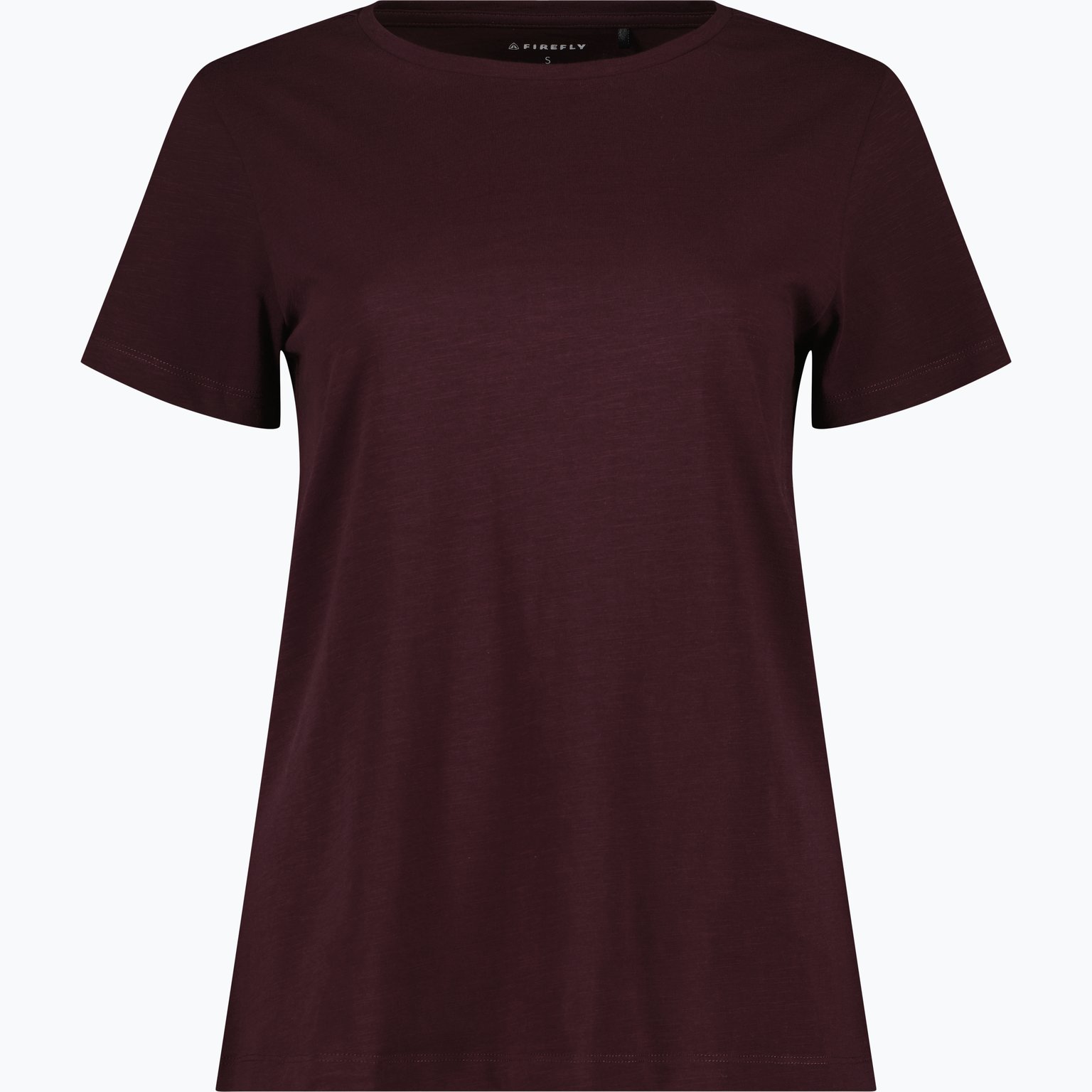 Firefly Sandra Slub W t-shirt Röd