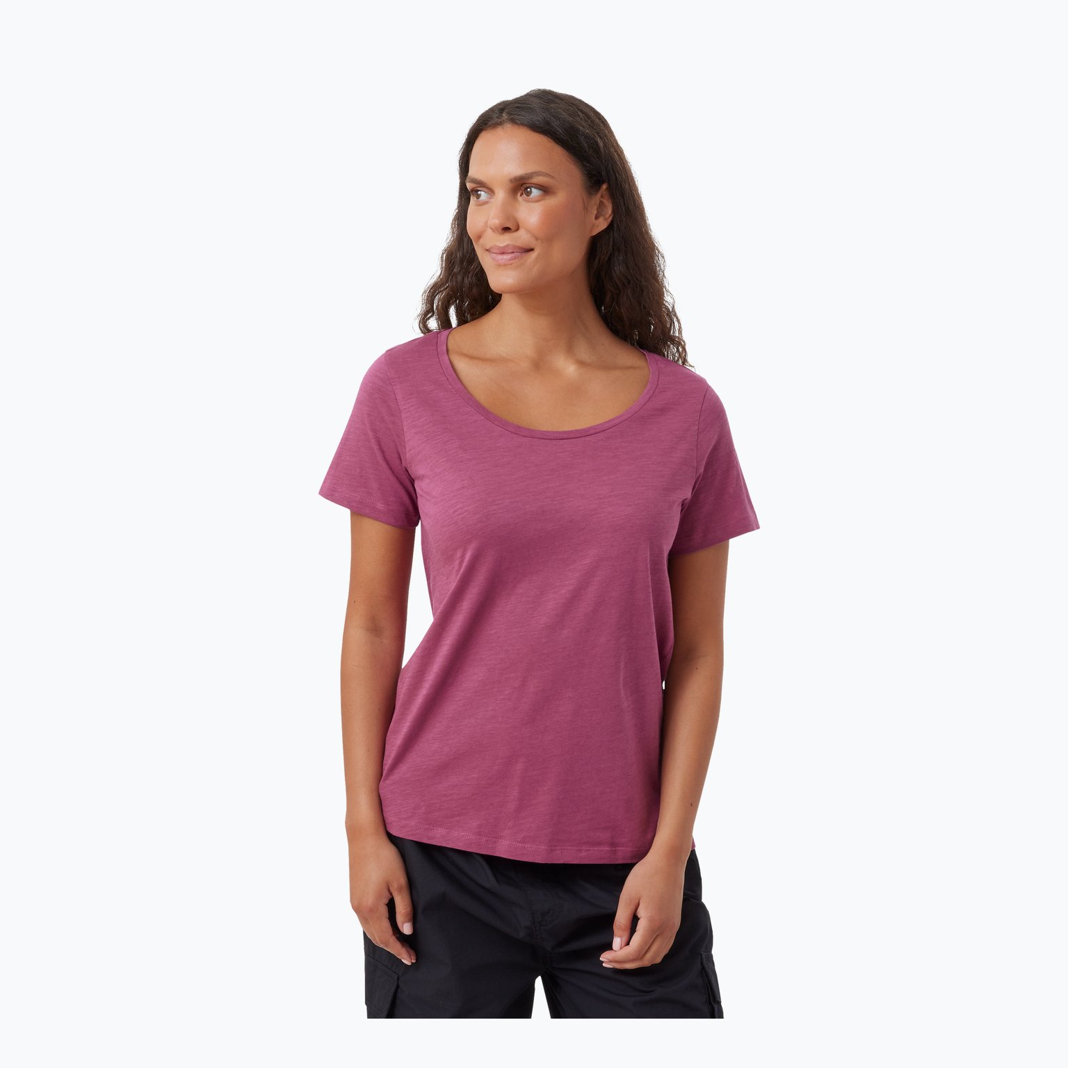 Firefly Sandra Slub W t-shirt Lila