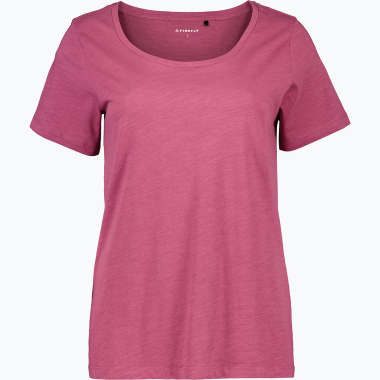 Firefly Sandra Slub W t-shirt Lila