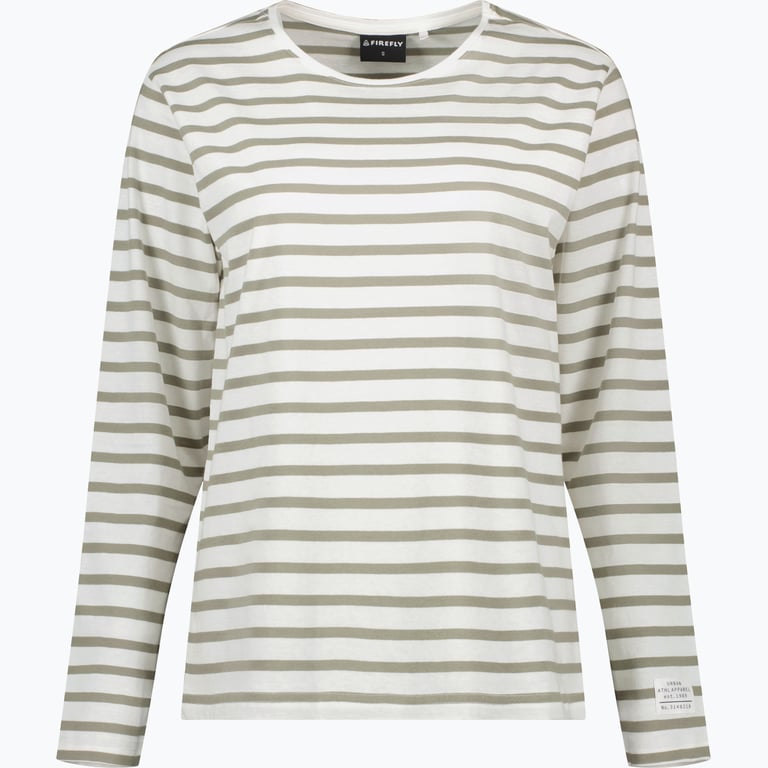 Firefly Ronja Stripe Long Sleeve W t-shirt Grön