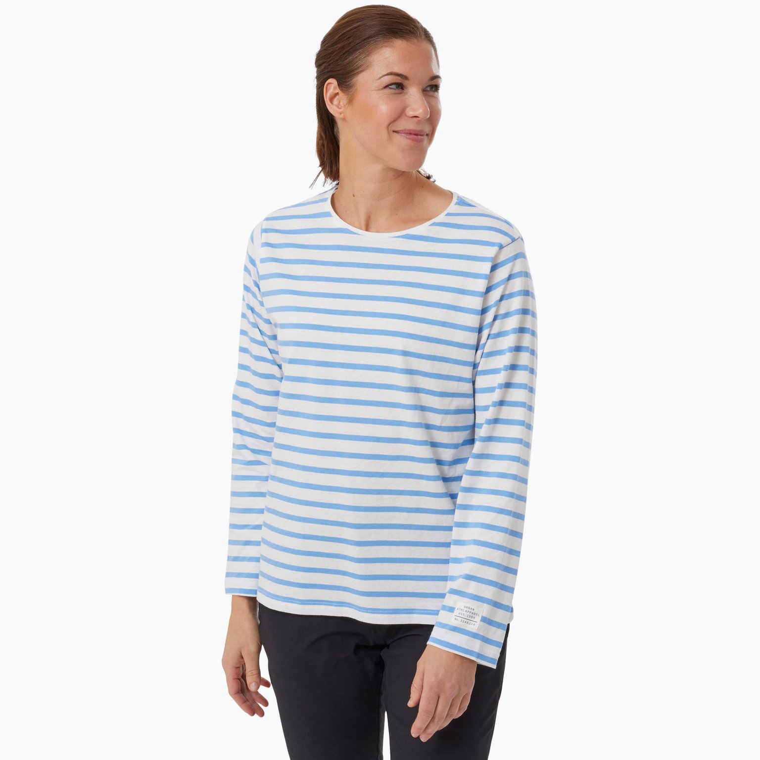 Ronja Stripe Long Sleeve W t-shirt