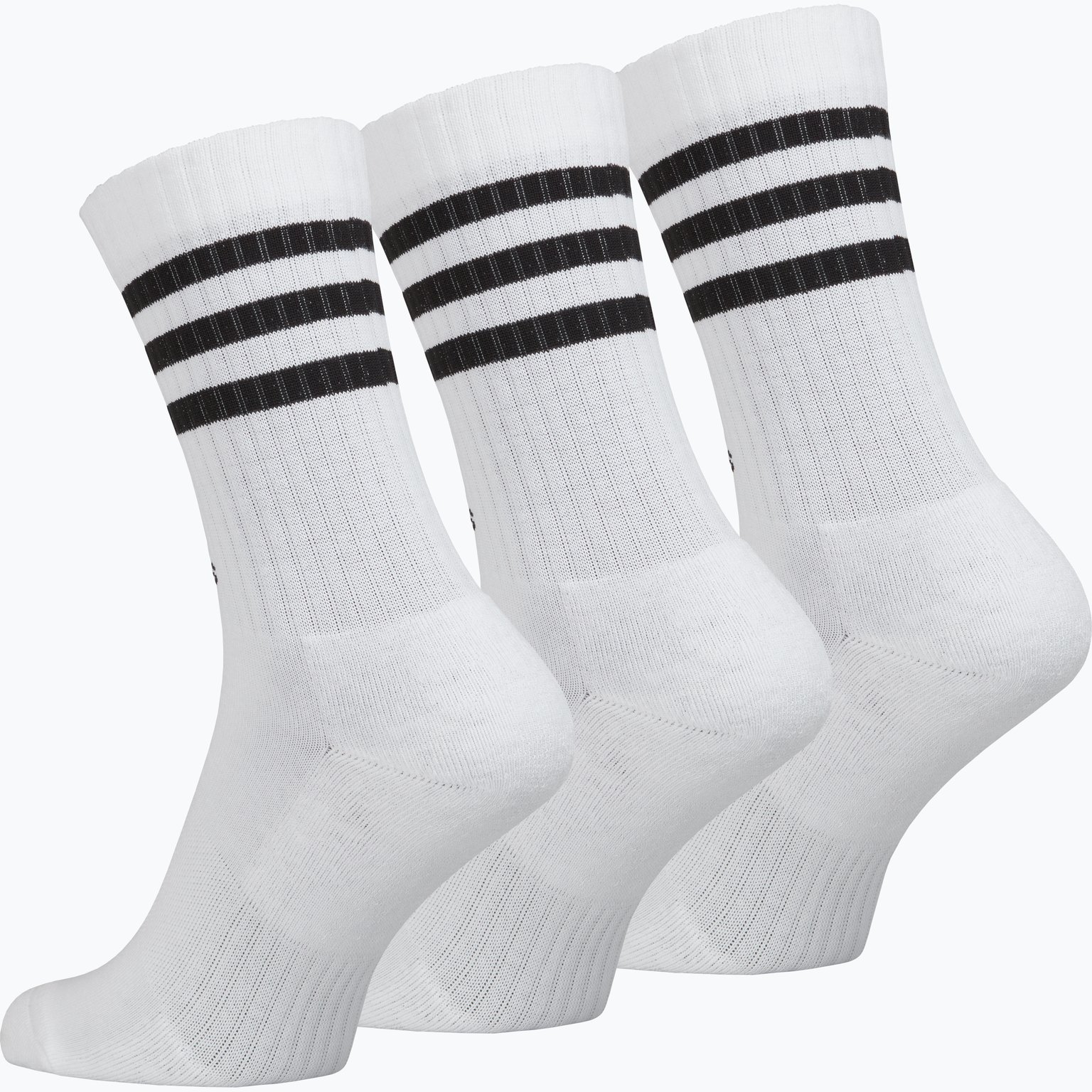 adidas 3-Stripes Cushioned 3-pack strumpor Vit