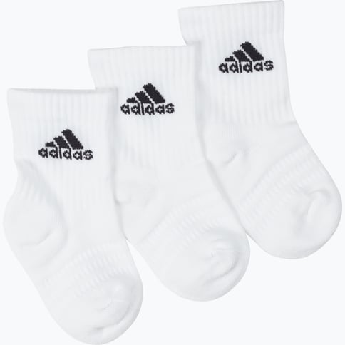 adidas Cushioned S Crew 3-pack MR strumpor Vit