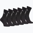 färgalternativ för Svart adidas Cushioned Crew 6-pack strumpor