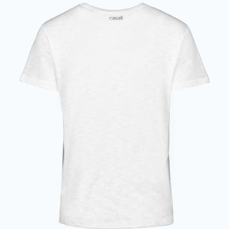 Casall Soft Texture t-shirt Vit