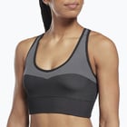 förhandsvisning ikon 4 för Reebok Yoga Seamless Medium-Support sport-BH Svart