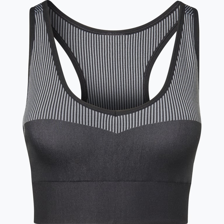 Reebok Yoga Seamless Medium-Support sport-BH Svart