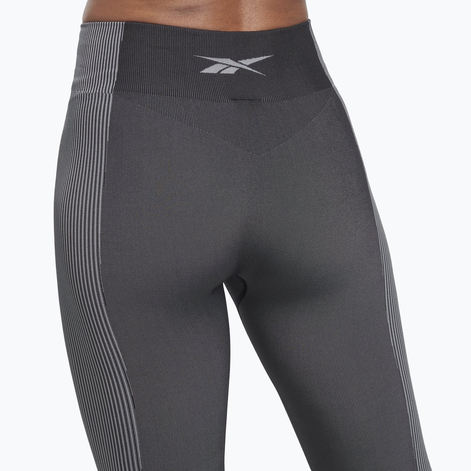 Reebok Yoga High-Waisted Seamless träningstights Svart