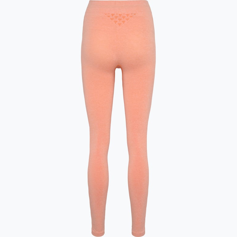 Hummel CL Seamless Mid Waist träningstights Rosa