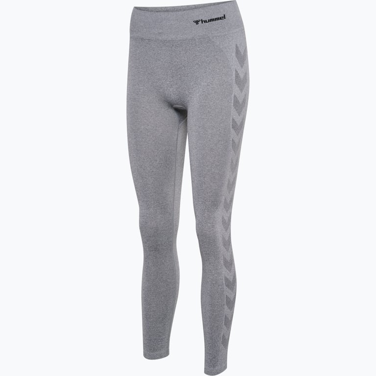 Hummel hmlCI Seamless MW Scrunch träningstights Grå