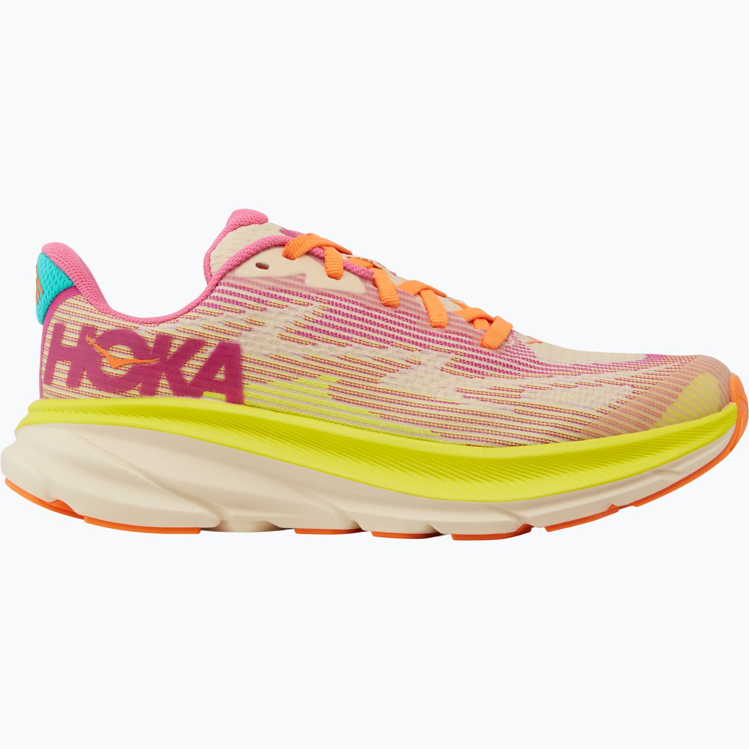 HOKA ONE ONE Clifton 9 JR löparskor Orange